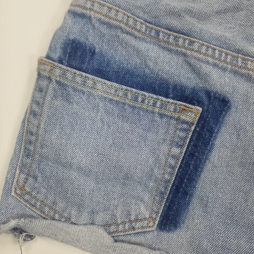 Grlfnd Denim Jean Shorts Sz 25 Cutoff Cindy Button Fly 100% Cotton